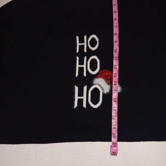 IF IT WERE ME LONG SLEEVE HO HO HO CHRISTMAS SWEATER - Picture 6 of 15